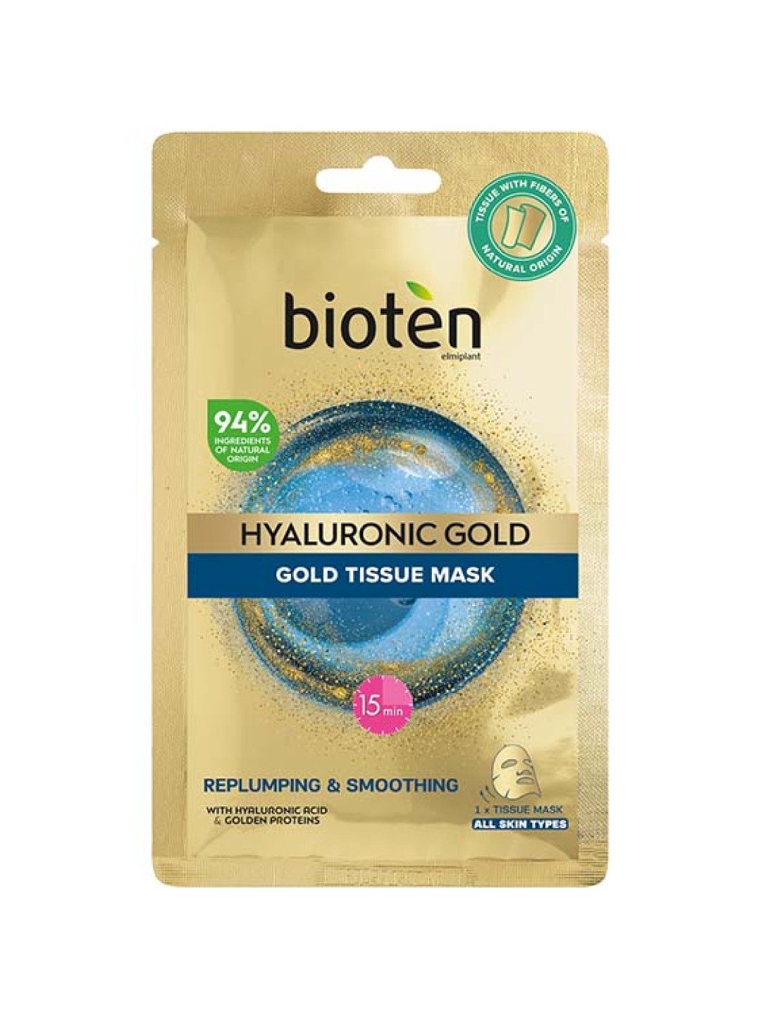 Bioten Tissue Mask Hyaluronic Gold 25 GR (No Color- Image 1)