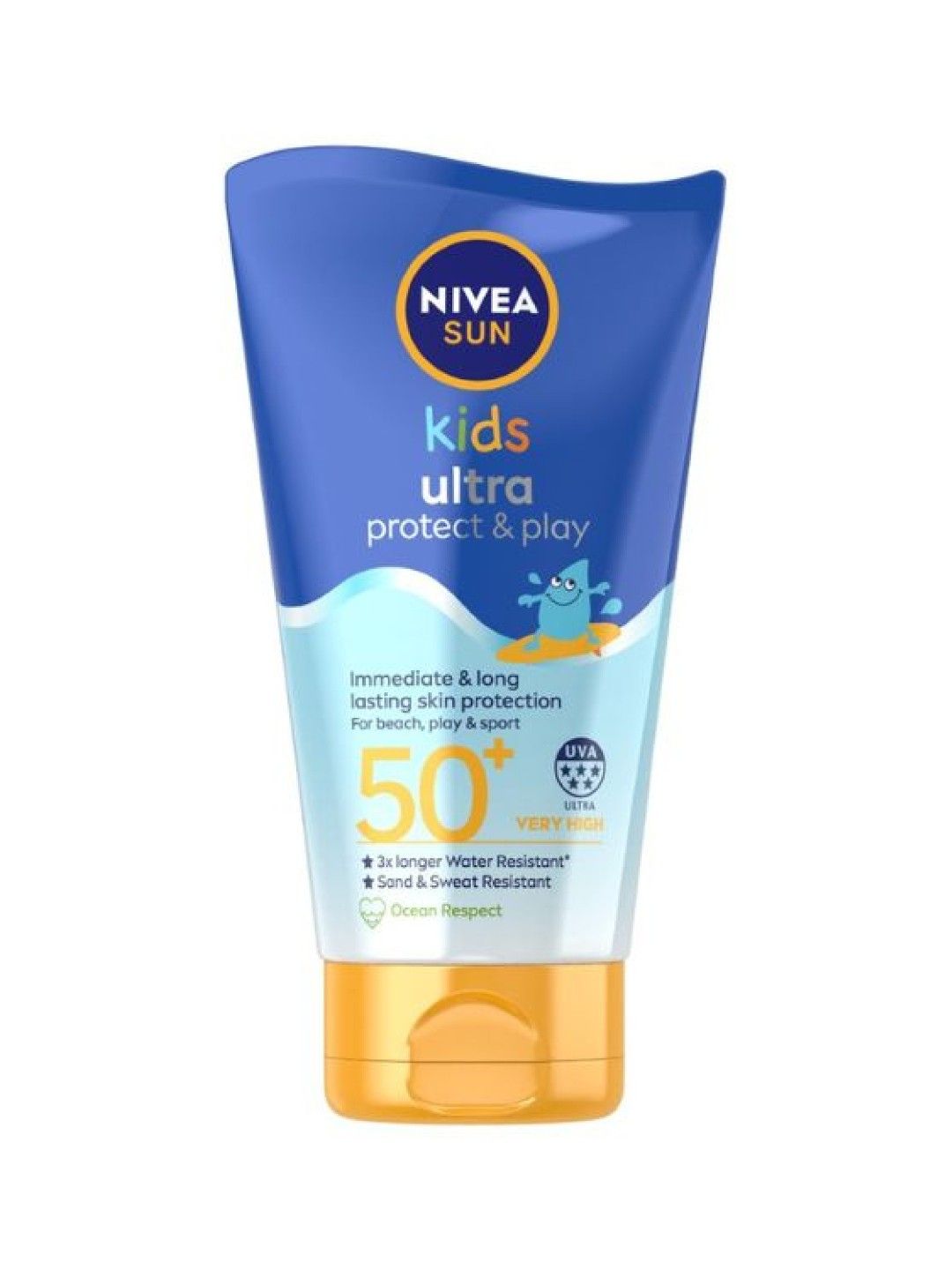 NIVEA Sun Kids Ultra Protect & Play Lotion w/ SPF 50, Sunscreen for Kids, 150ml (No Color- Image 1)