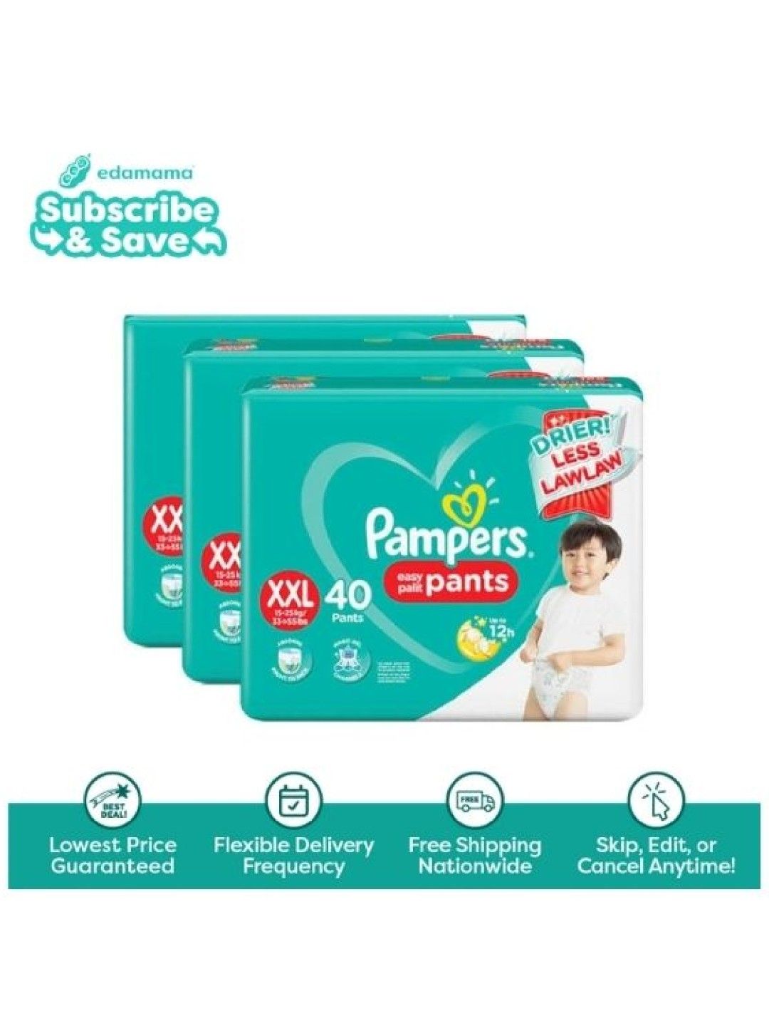 Pampers All Round Protection Pant XL Size - Vrinda Super Mart