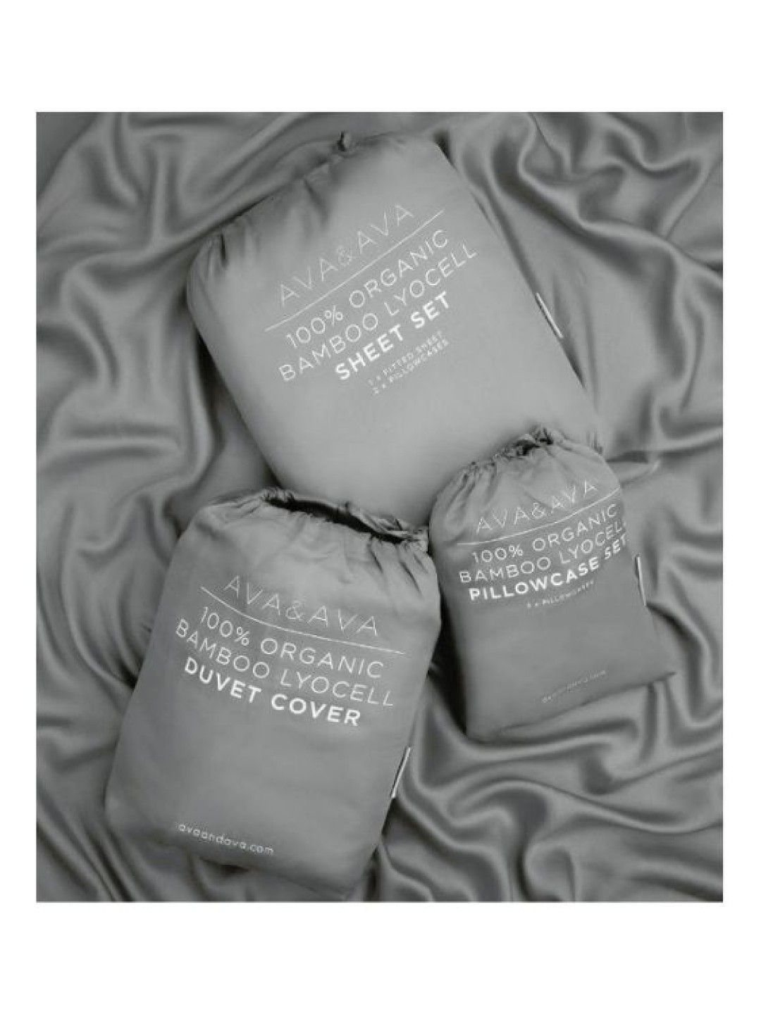 Ava & Ava Organic Bamboo Lyocell Pillowcase (2-piece set) (Urban Oasis- Image 3)