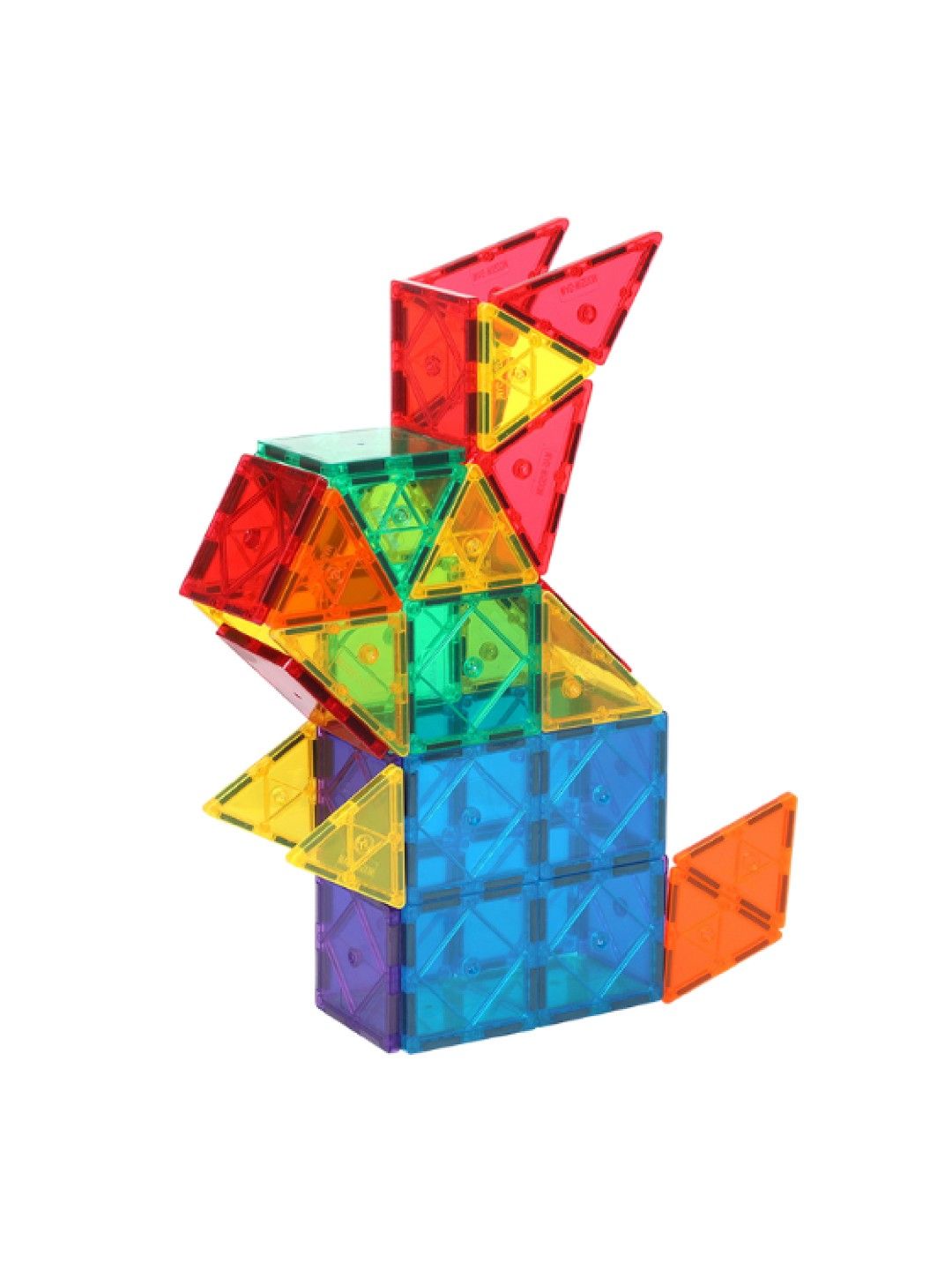 Kebo Magnetic Tiles (60 pcs) (No Color- Image 4)