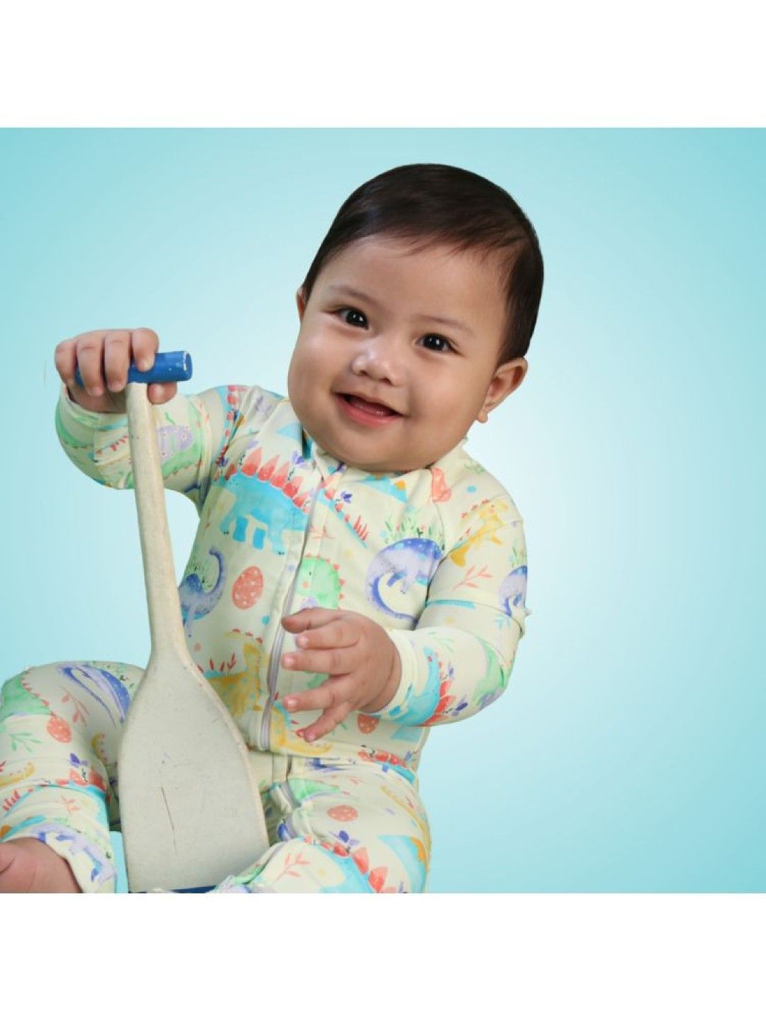 Little Paddler Swimsuit for Kids Little Melo Full-on Rashguard with Hat (No Color- Image 4)