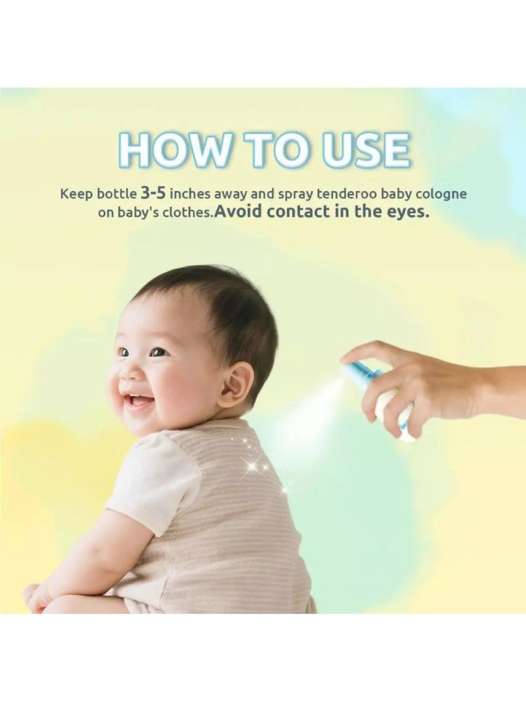 Tenderoo Baby Cologne Alcohol Free Lullaby Silk Scent 50ml (No Color- Image 4)