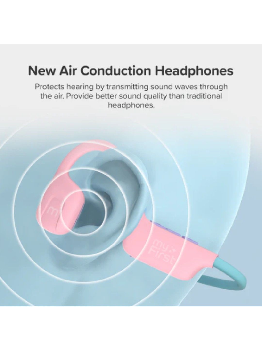 myFirst Headphones Airwave - Pink (No Color- Image 2)