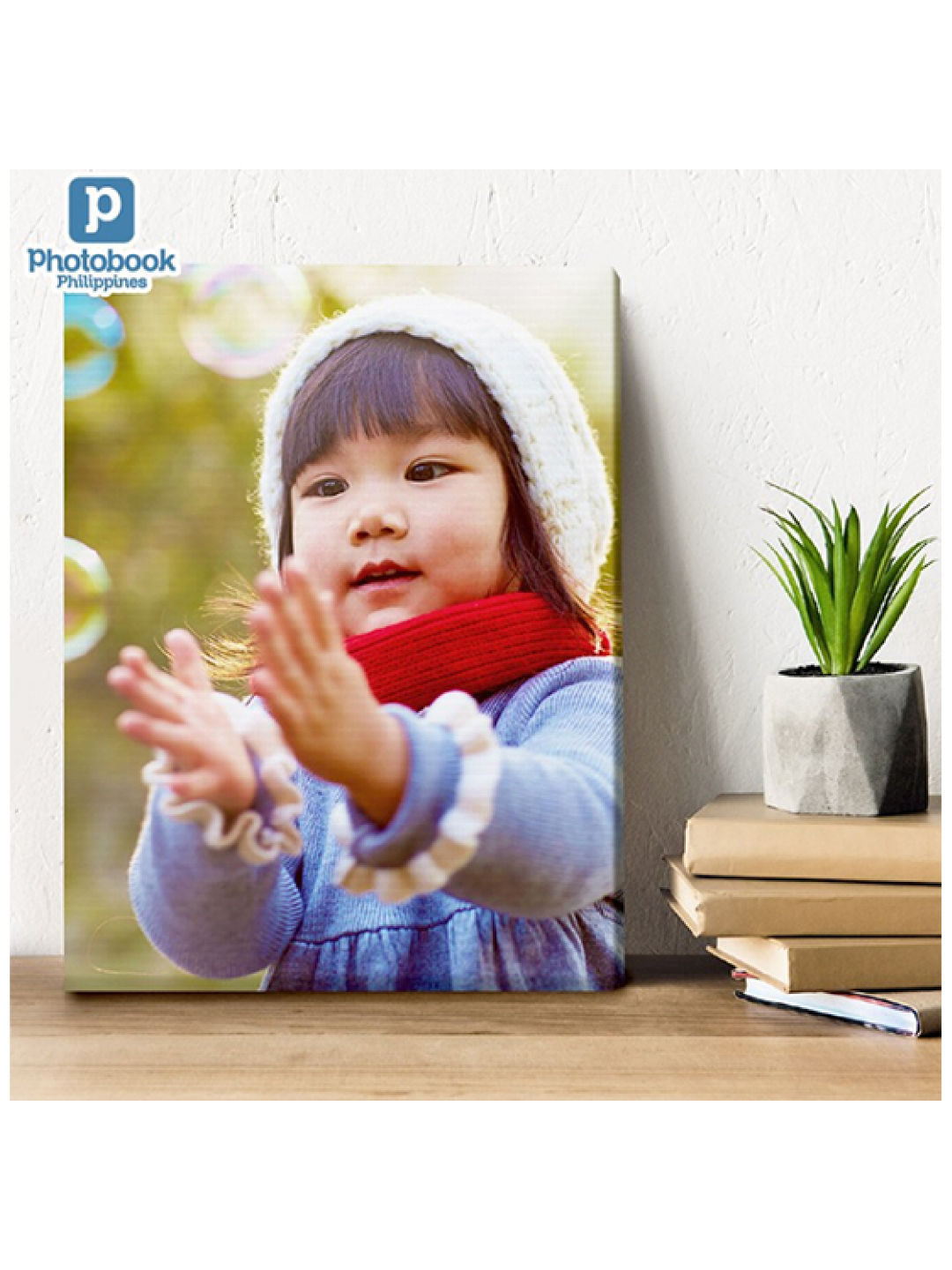 Photobook 8" x 12" Canvas Print [Photobook App Exclusive] (No Color- Image 2)