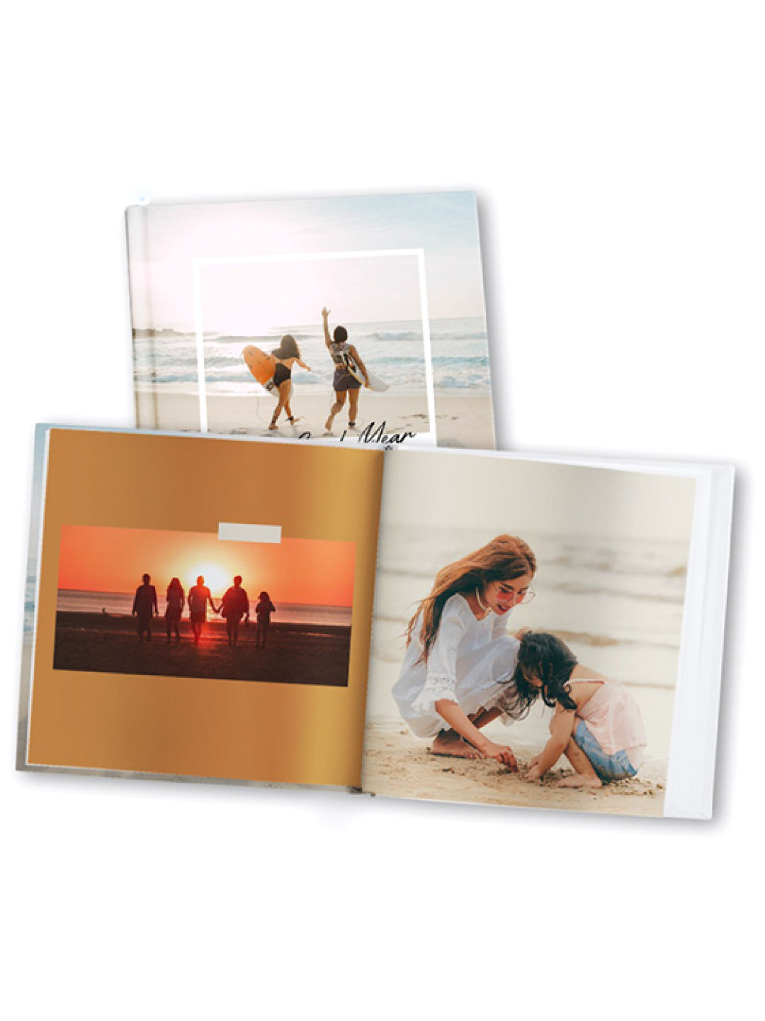 Photobook 8" x 8" Small Square Hardcover [Photobook Web Exclusive] (No Color- Image 2)