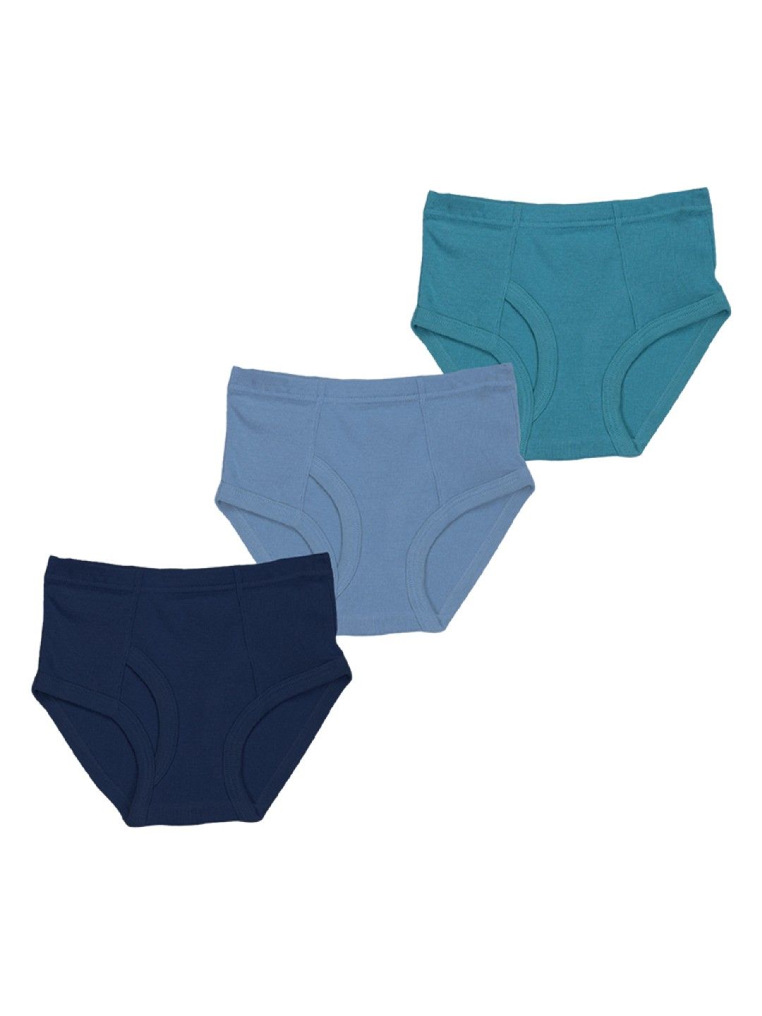 Meet My Feet Three-Pack Briefs for Boys