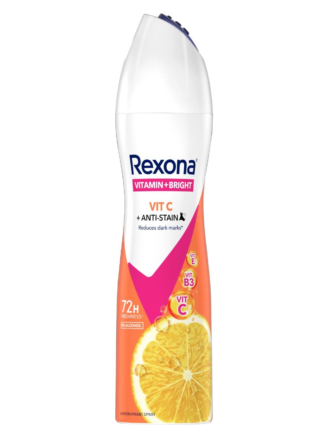 Rexona Women Deodorant Spray Advanced Brightening + Anti-Stain (135ml)