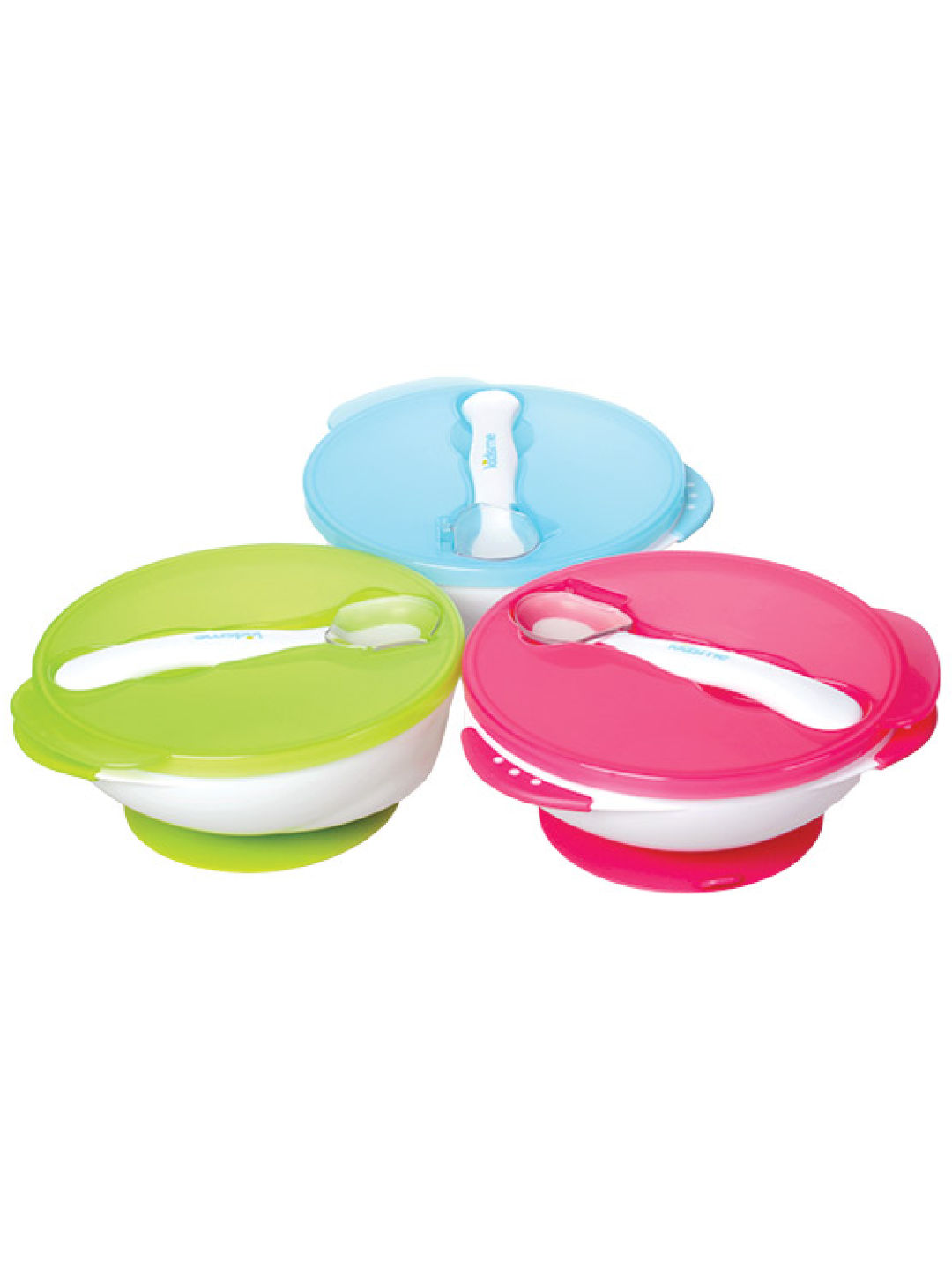 Kidsme Suction Bowl Set (Lime- Image 3)