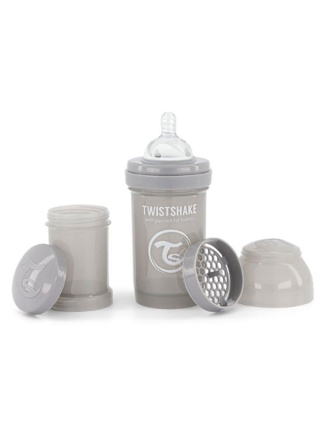 Twistshake Kid Cup Pastel Grey 360ml | Spill-Proof Toddler Cup 12+ Months | BPA Free - View #6