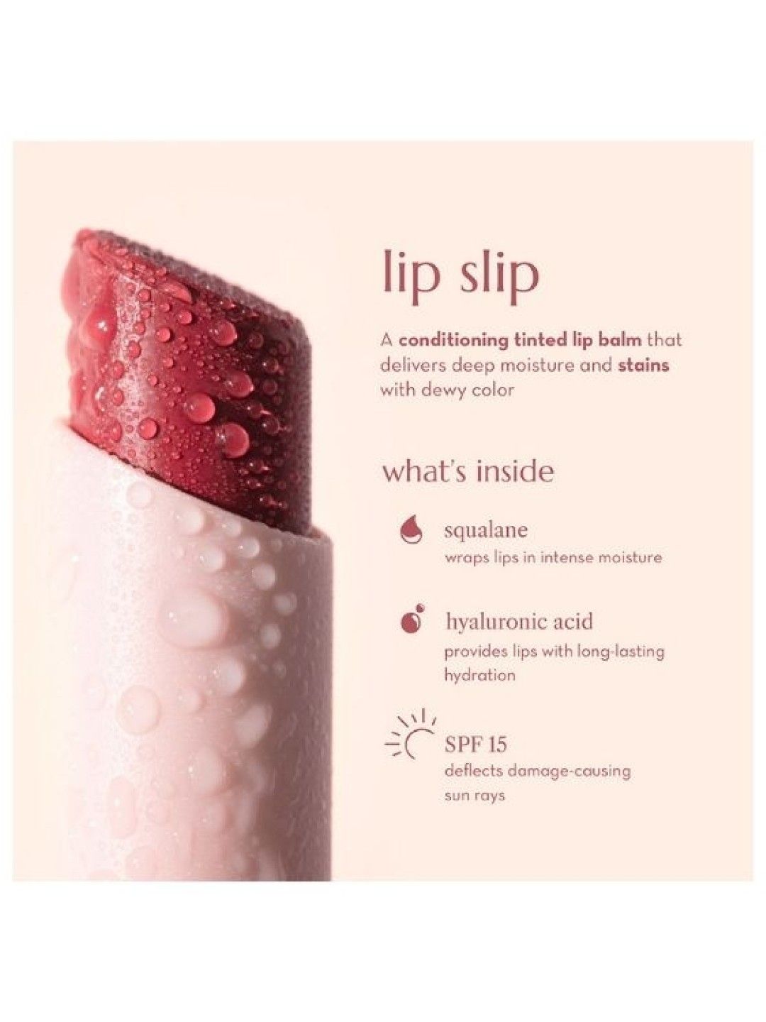 Happy Skin Lip Slip in Unplug (No Color- Image 3)