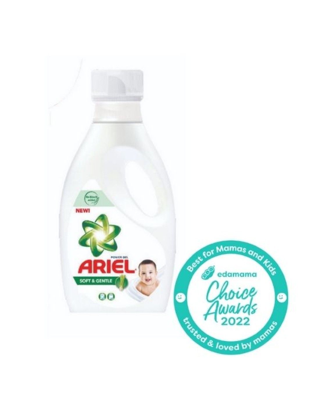 Ariel Liquid Soft & Gentle Detergent (900g)