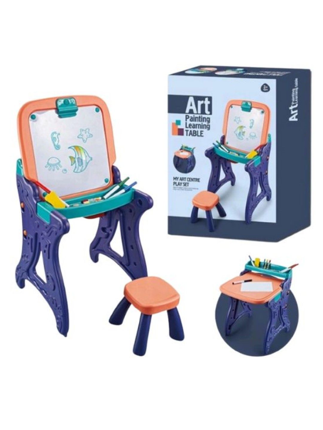 Kodomo Playhouse Art Table Set