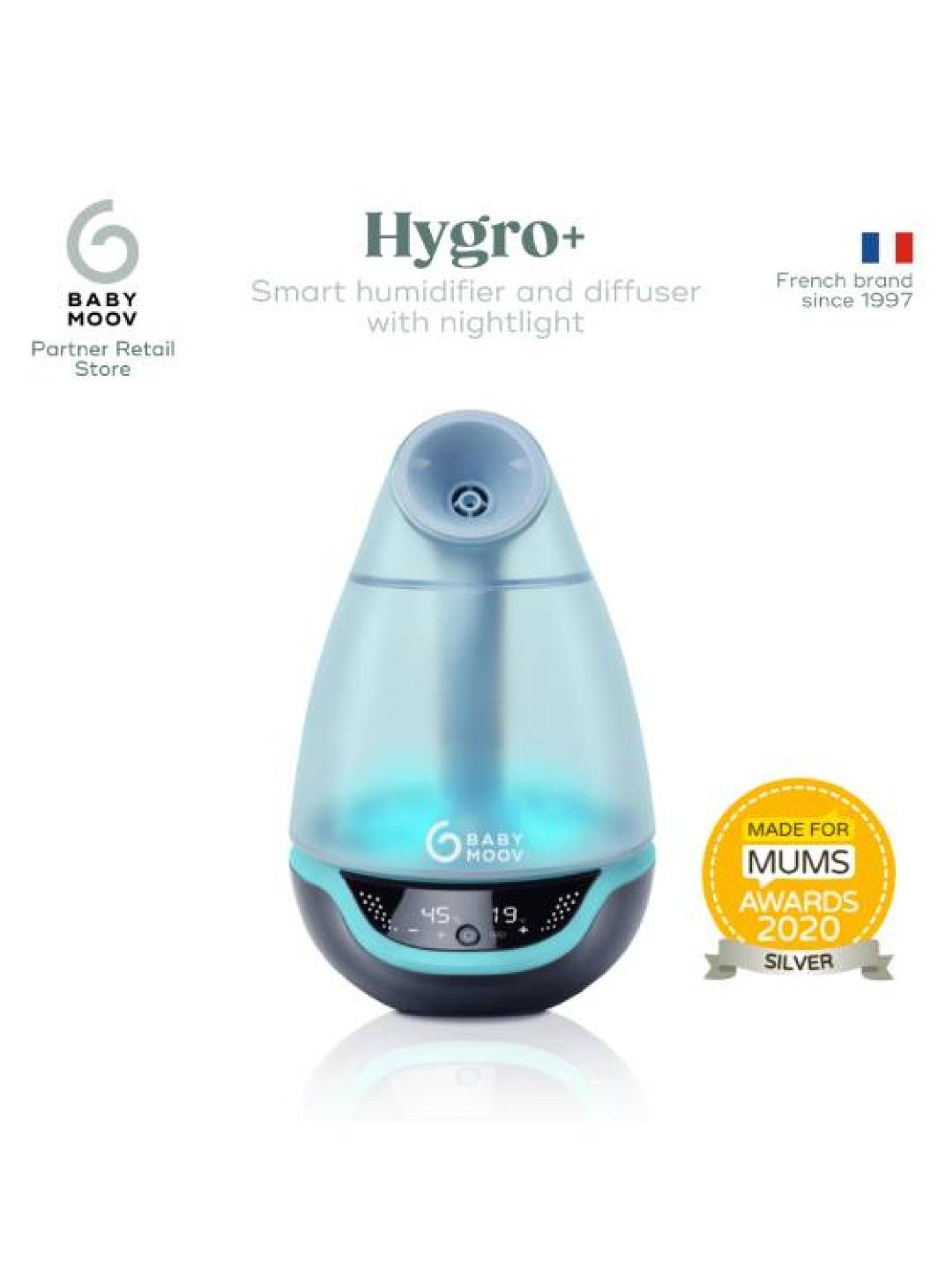 Babymoov Hygro+ Programmable Cool Mist Humidifier and Diffuser (No Color- Image 4)