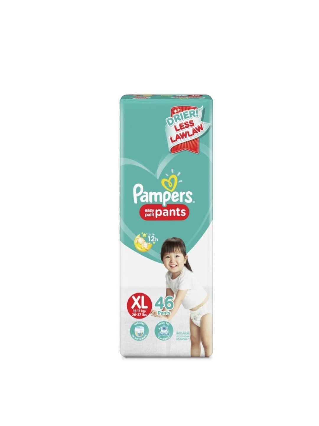 Pampers Baby Dry Pants XL 46s x 1 pack (46 pcs) (No Color- Image 1)