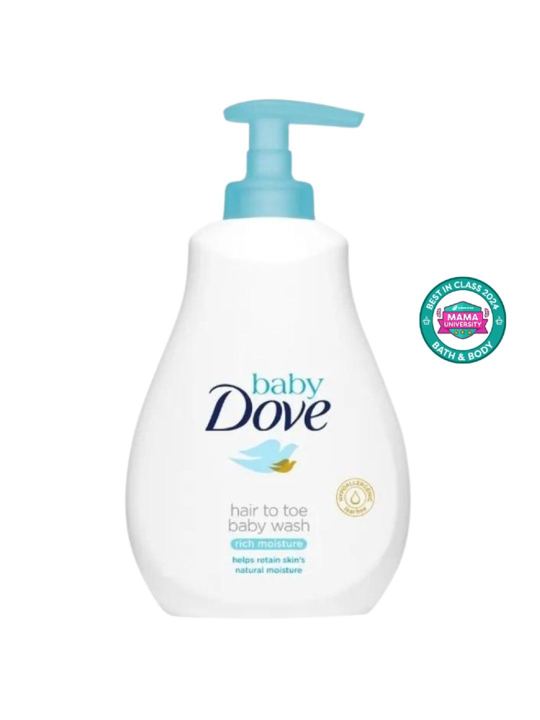 Baby Dove Hair to Toe Wash Rich Moisture (591ml)