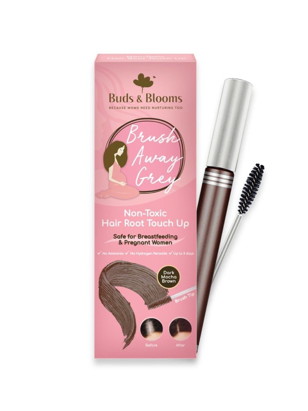 Buds & Blooms Brush Away Grey [Expiry: Oct 2024]