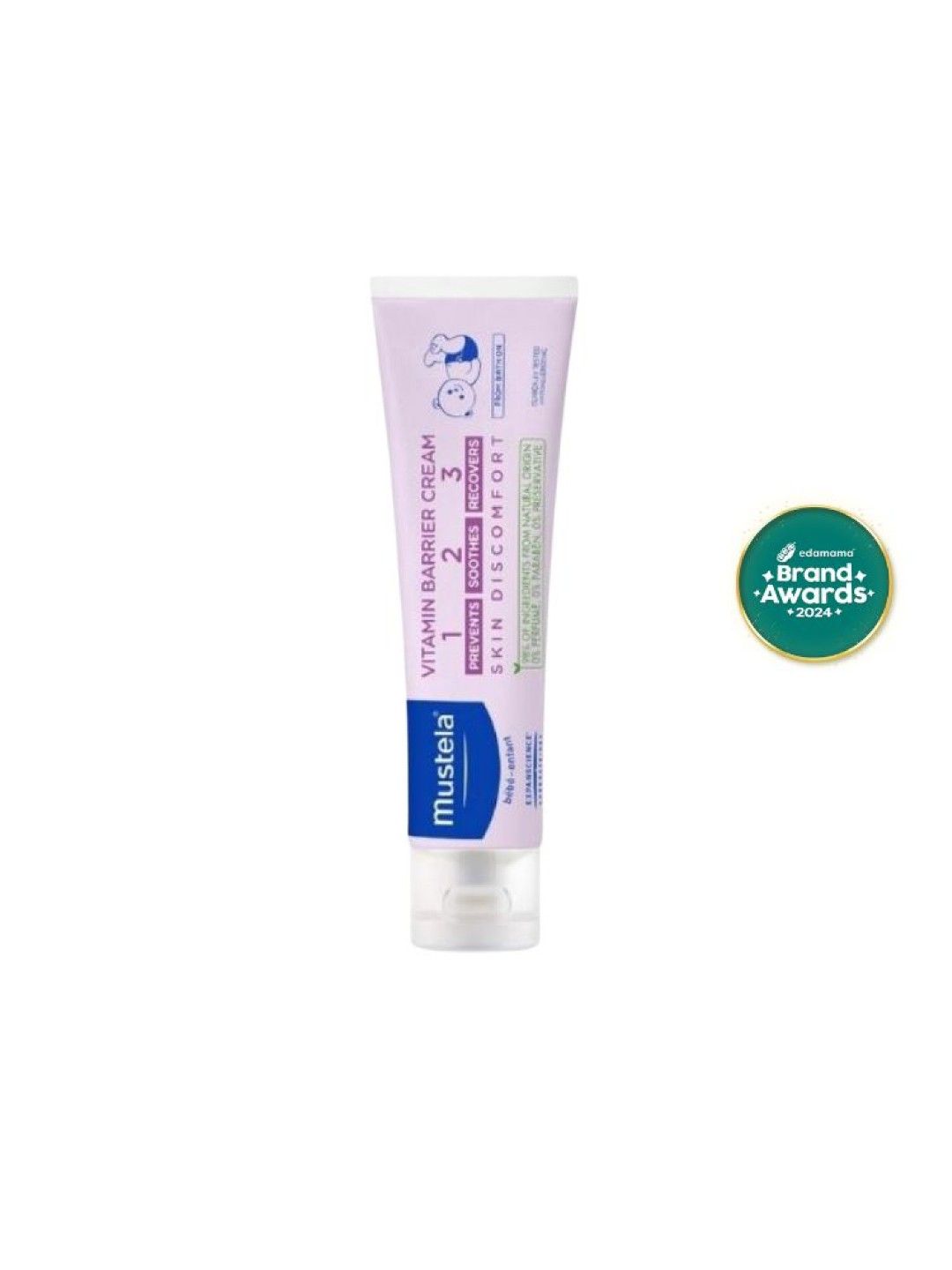 Mustela Vitamin Barrier Cream 123 (100ml)