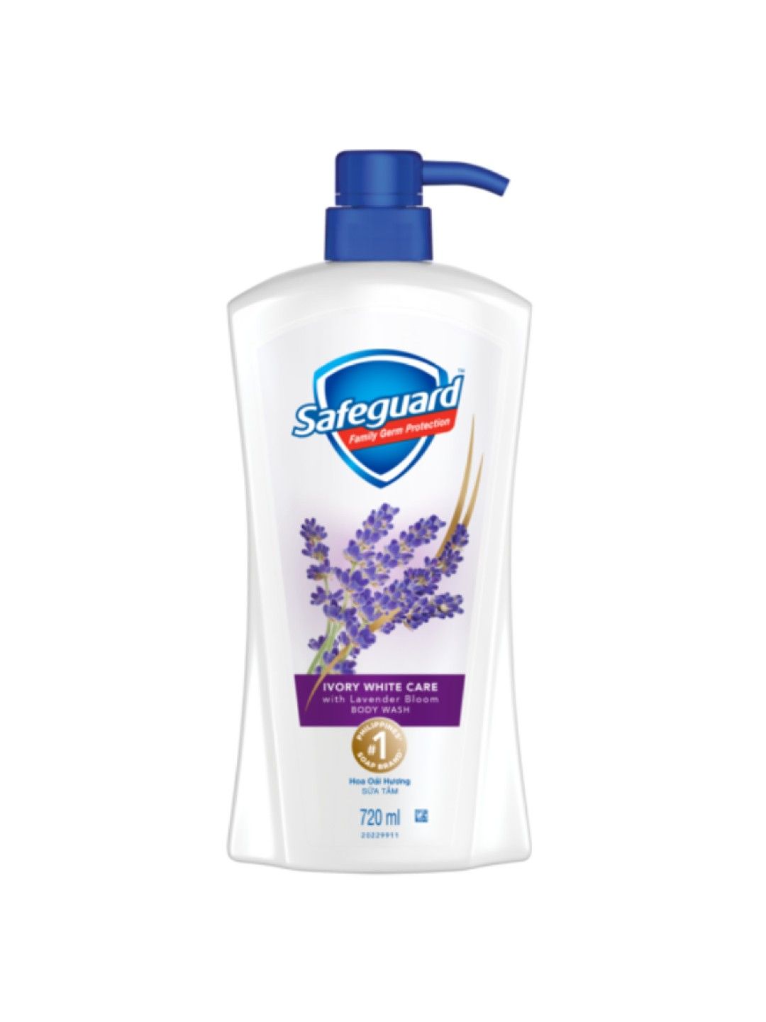 Safeguard Bodywash Ivory White Care (720ml)