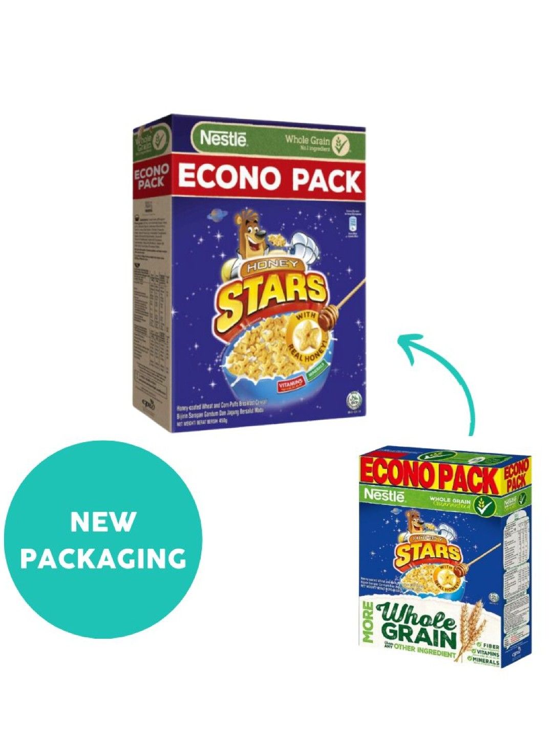 Nestle Honey Stars Econo Pack (No Color- Image 3)
