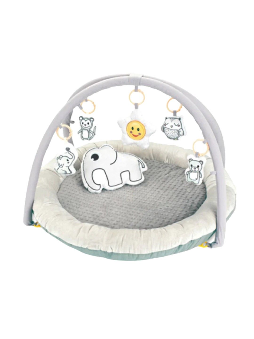 Juju Nursery Sensory Playmat and Activity Gym (Grey- Image 1)