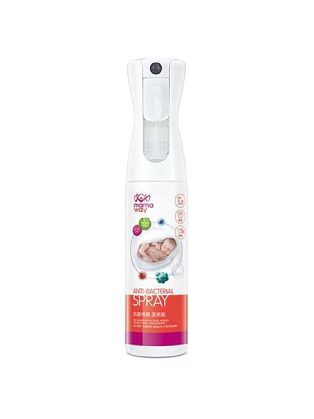 Mamaway (CLEARANCE) Antibacterial Spray (300ml) (No Color- Image 1)