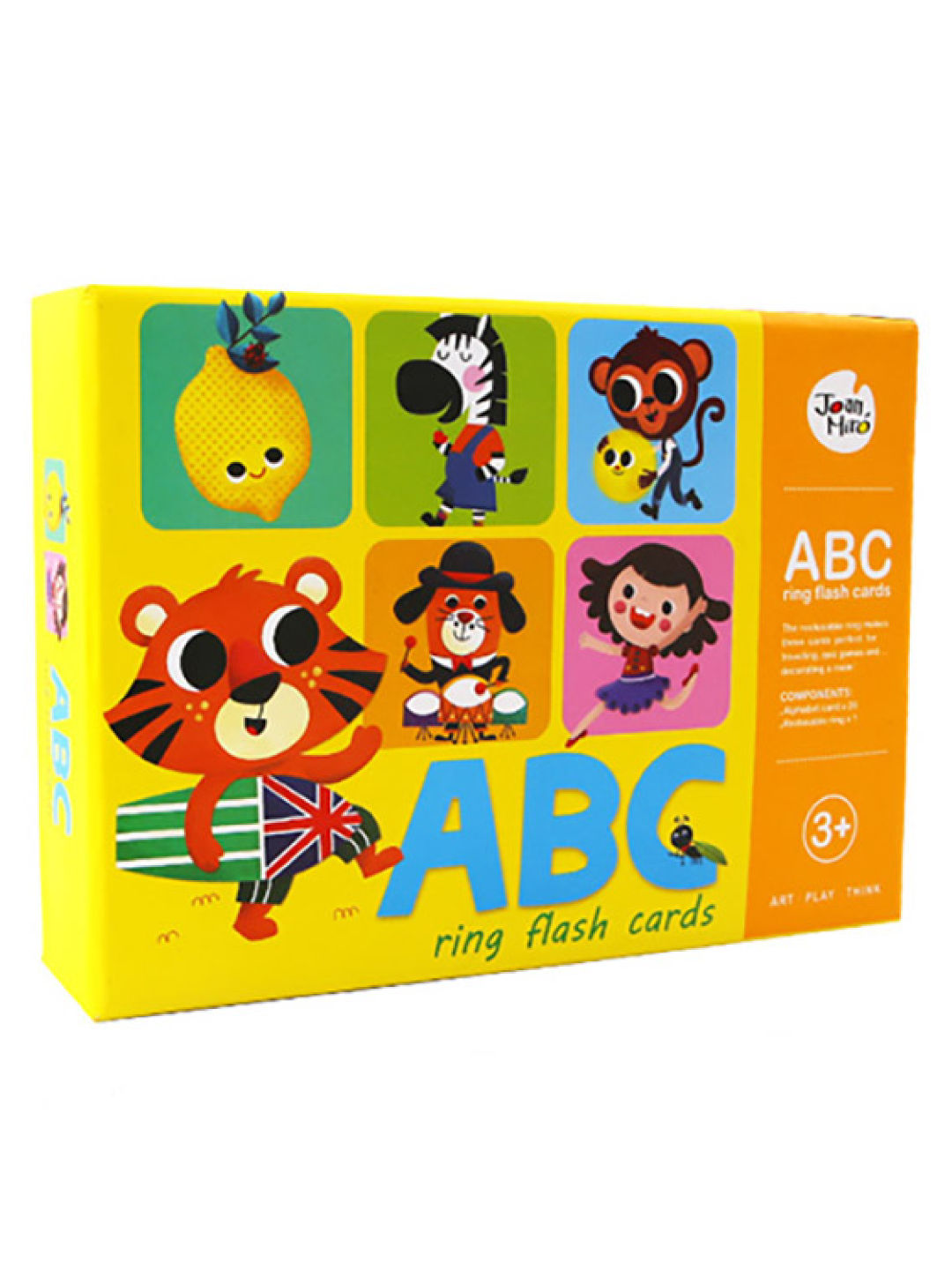 Joan Miro ABC - Ring Flash Cards (No Color- Image 2)
