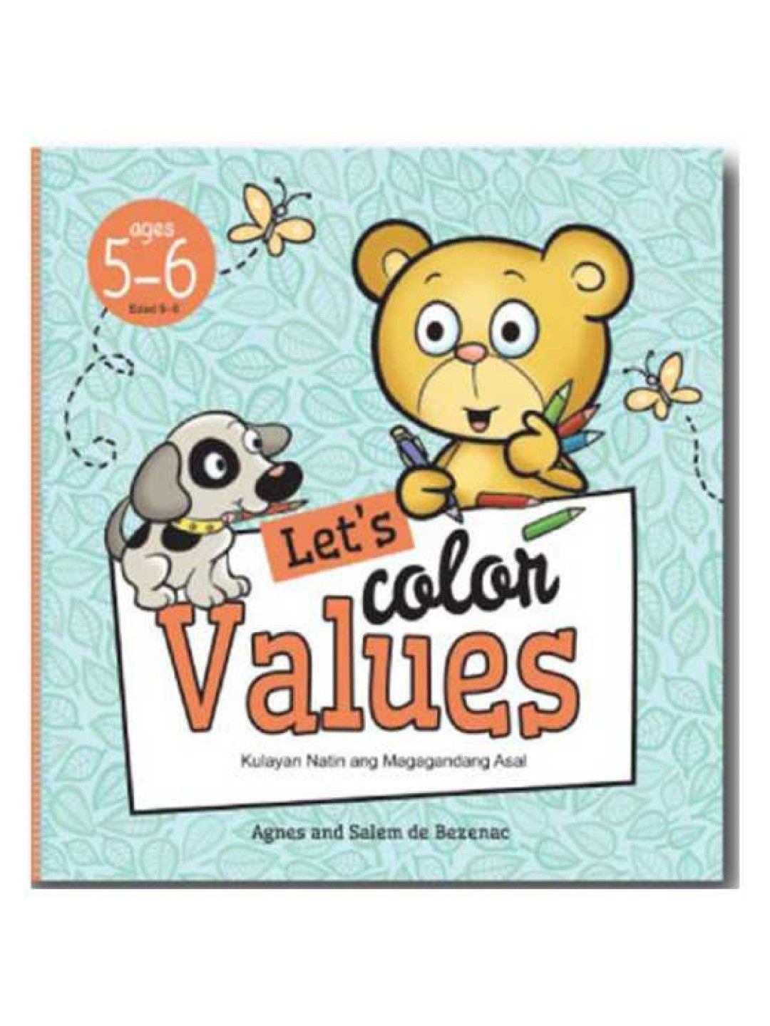 Lampara Let's Color Values (Ages 5-6 Years) (No Color- Image 1)