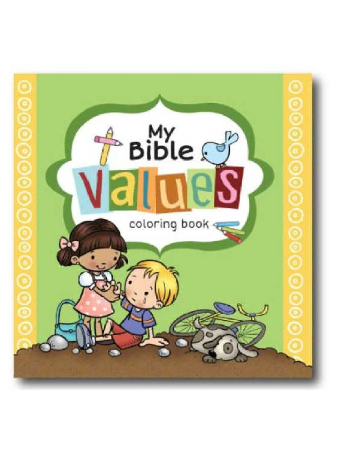 Lampara My Bible Values Coloring Book (No Color- Image 1)