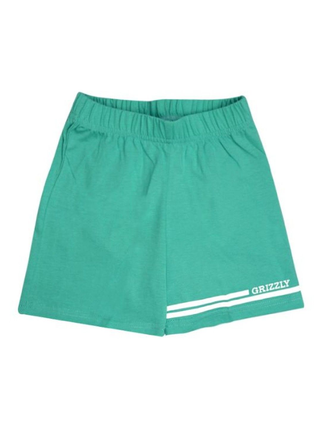 Grizzly Toddler Boys Short Sleeve Round Neck and Shorts Set (Aero Green- Image 3)