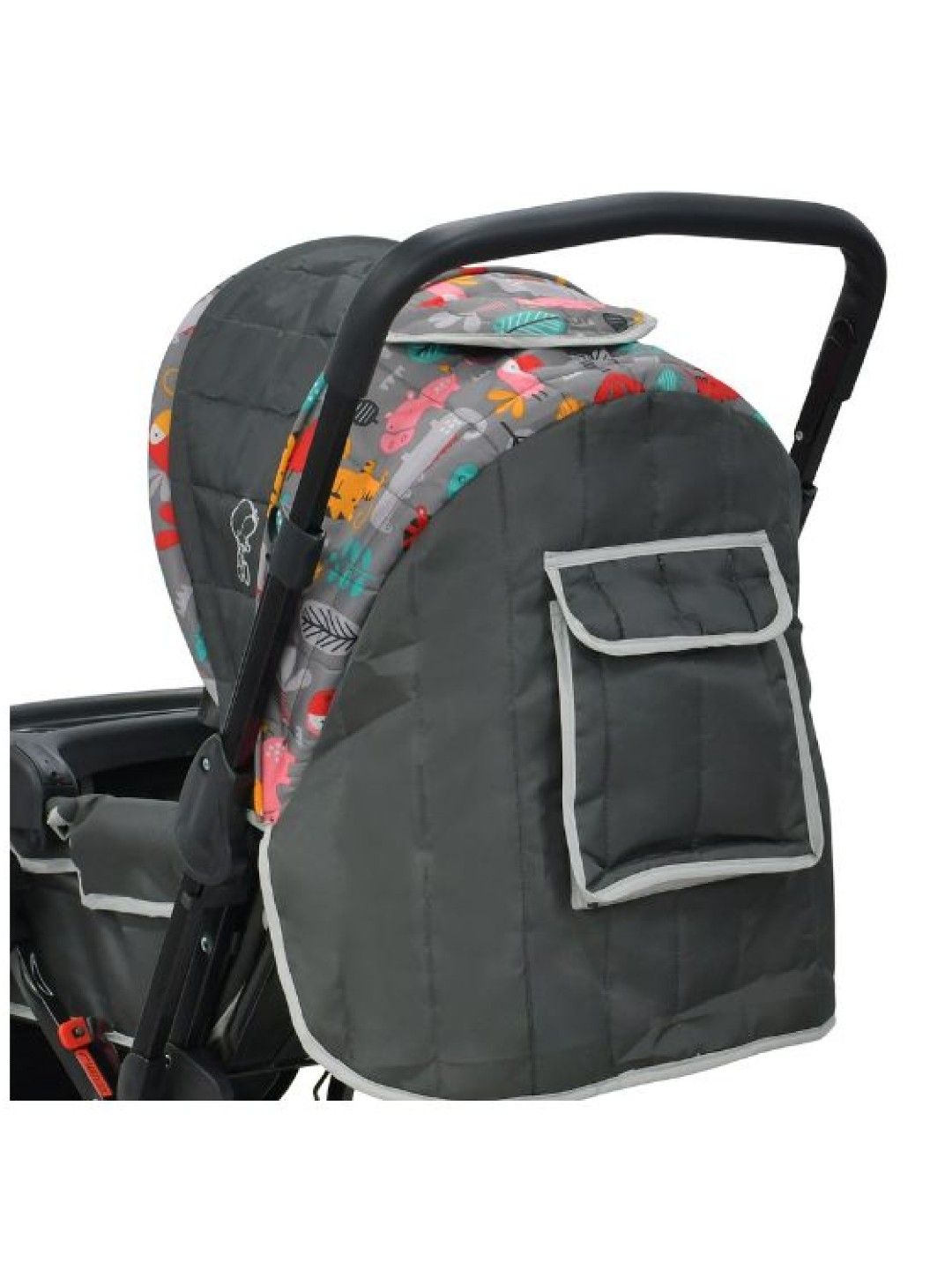 Giant Carrier Nicole Stroller (Animals Design Dark Gray- Image 3)