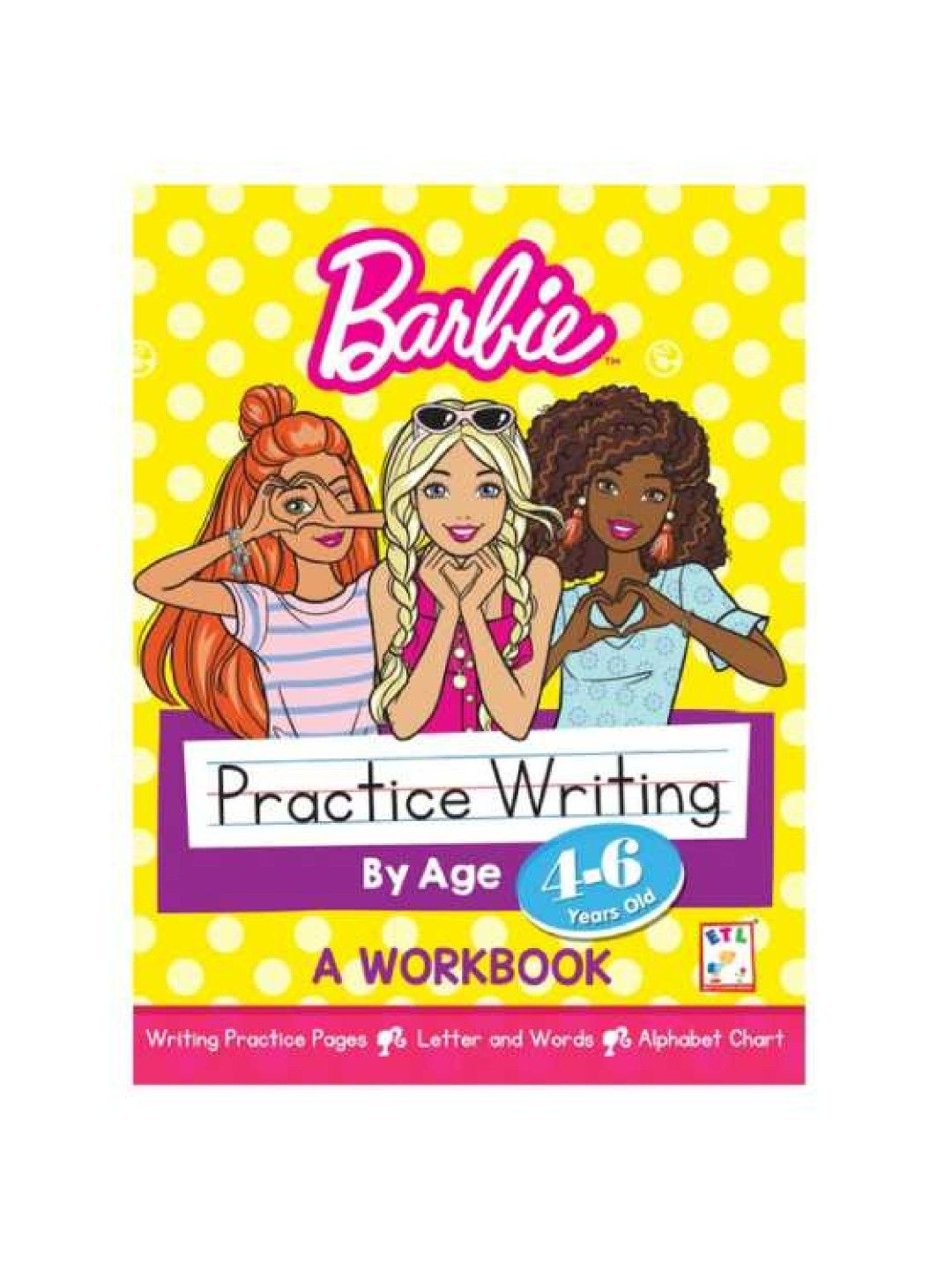 Easy To Learn Barbie - Practice Writing by Age 4-6 | edamama