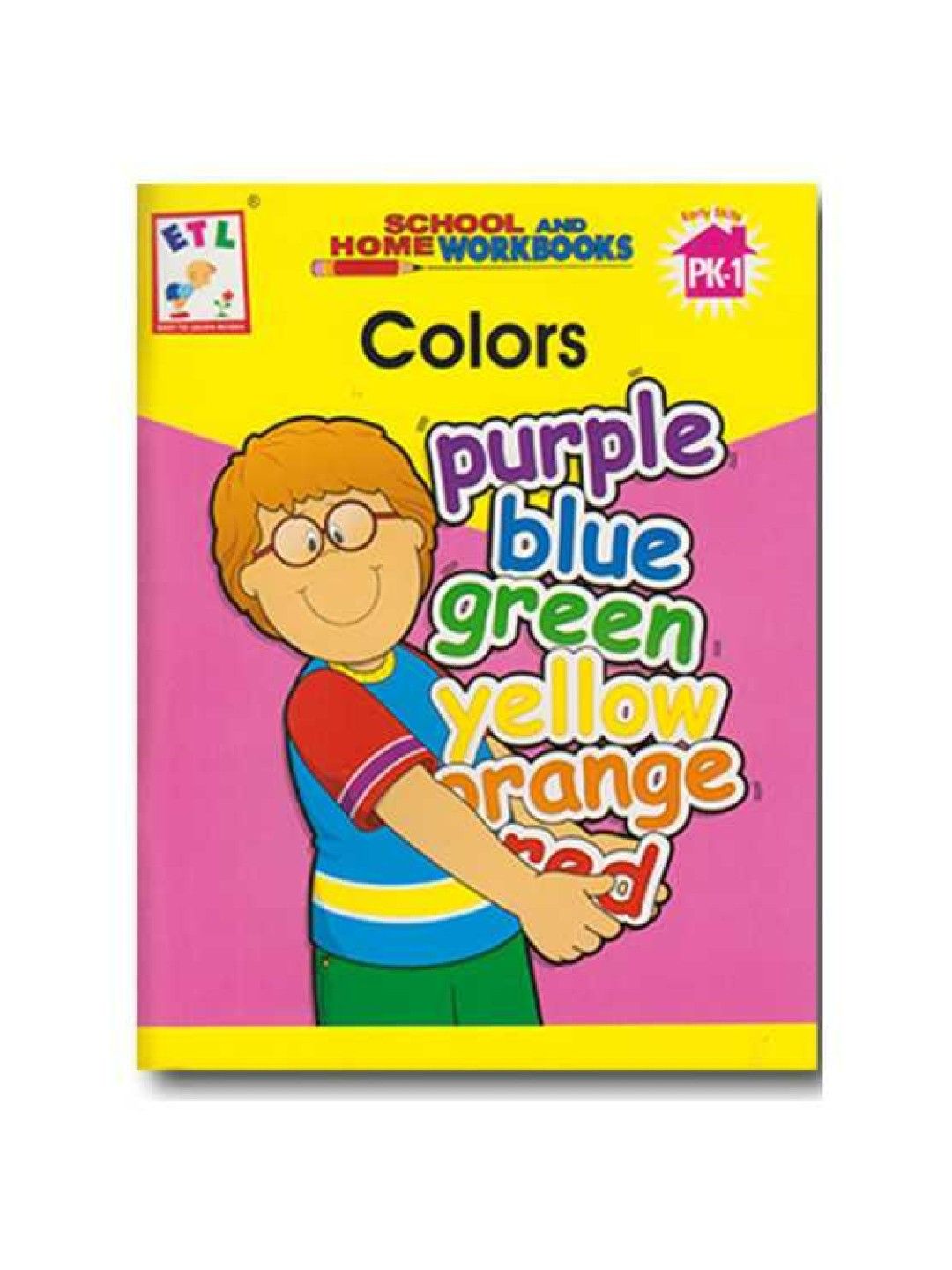 Easy To Learn School and Home Workbooks Colors (No Color- Image 1)