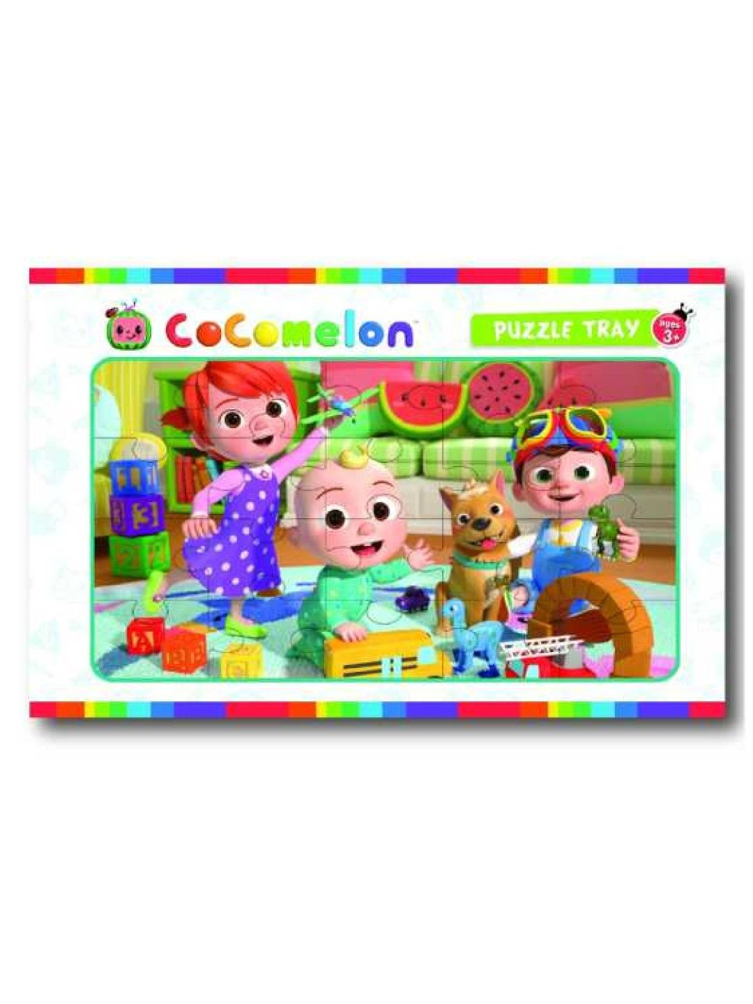 Lampara Cocomelon Puzzle Tray (Ages 3+ Years) (No Color- Image 1)