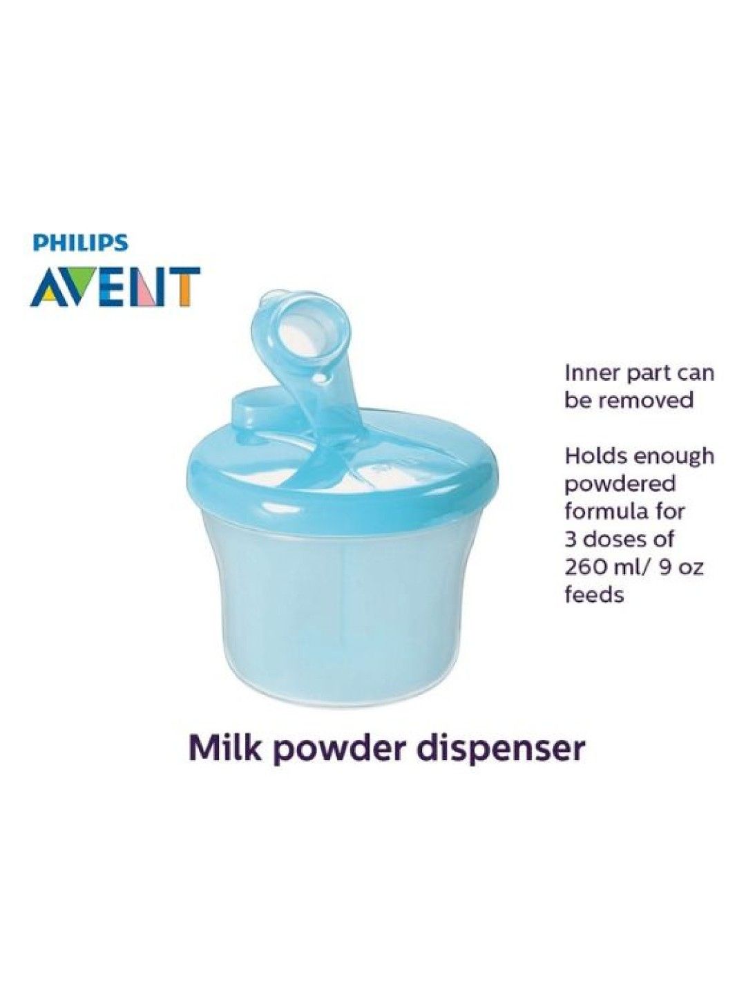 Avent Milk Powder Dispenser (Blue- Image 3)