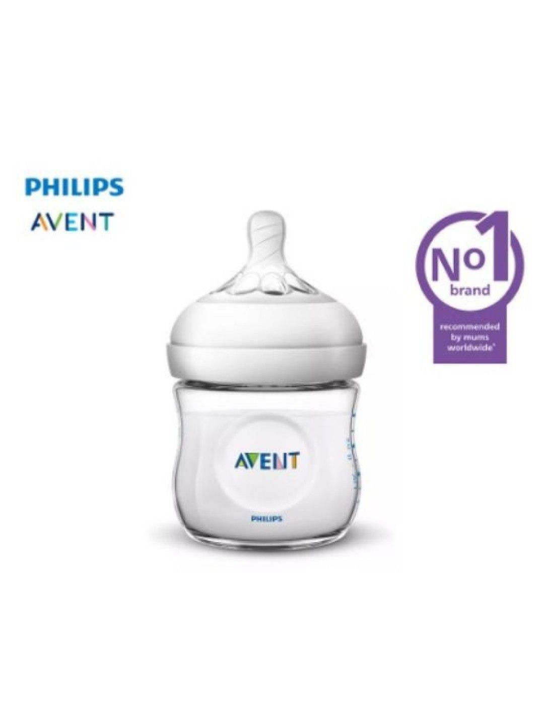 Avent Natural Baby Bottle (4oz) (No Color- Image 2)