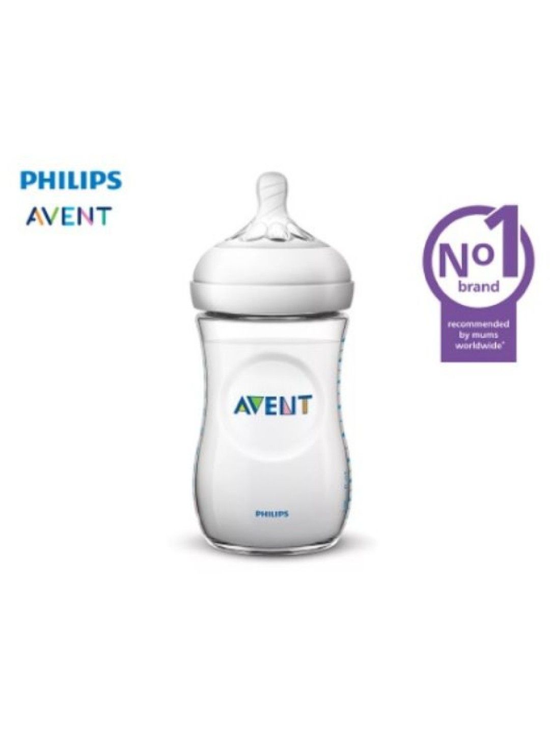Avent Natural Baby Bottle (9oz) (No Color- Image 3)