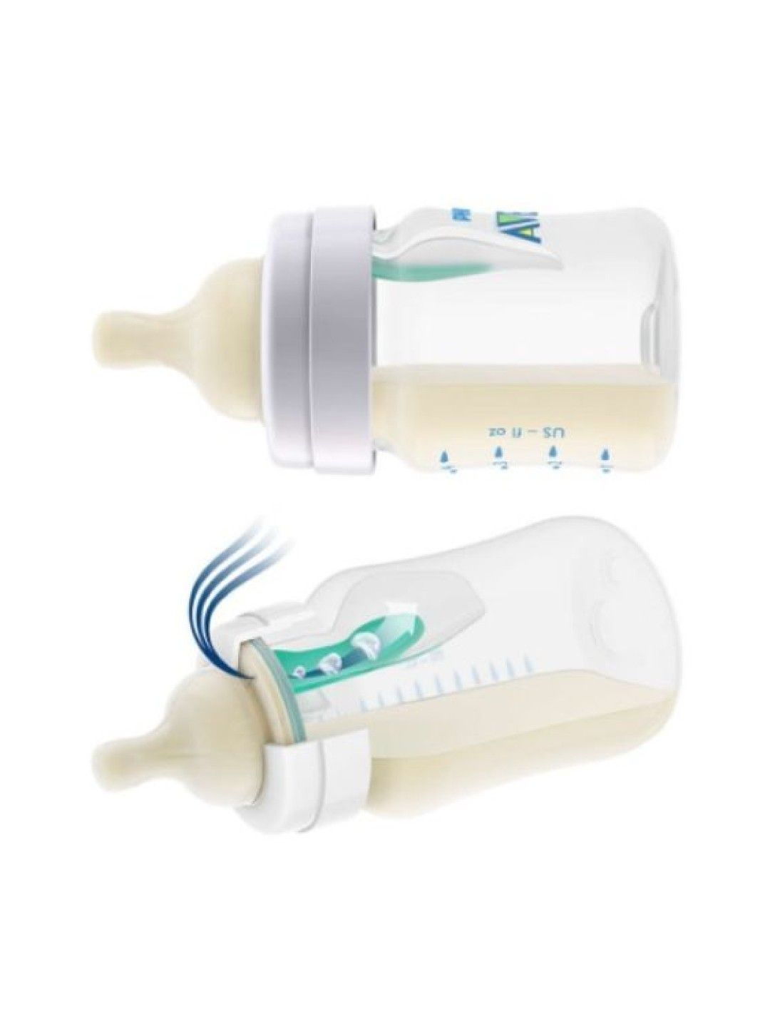 Avent Anti-Colic Baby Bottle with AirFree™ Vent (9oz) (No Color- Image 3)