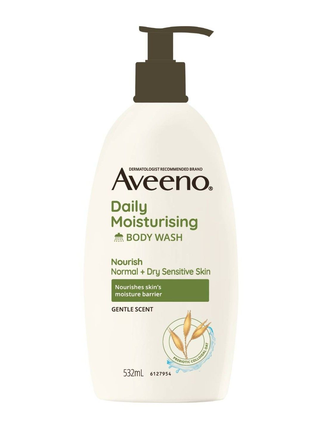 Aveeno Daily Moisturizing Body Wash (532ml) (No Color- Image 1)