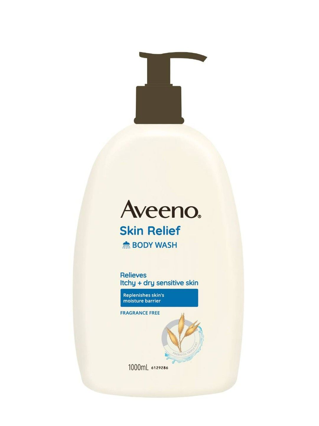 Aveeno Skin Relief Body Wash (1L) (No Color- Image 1)