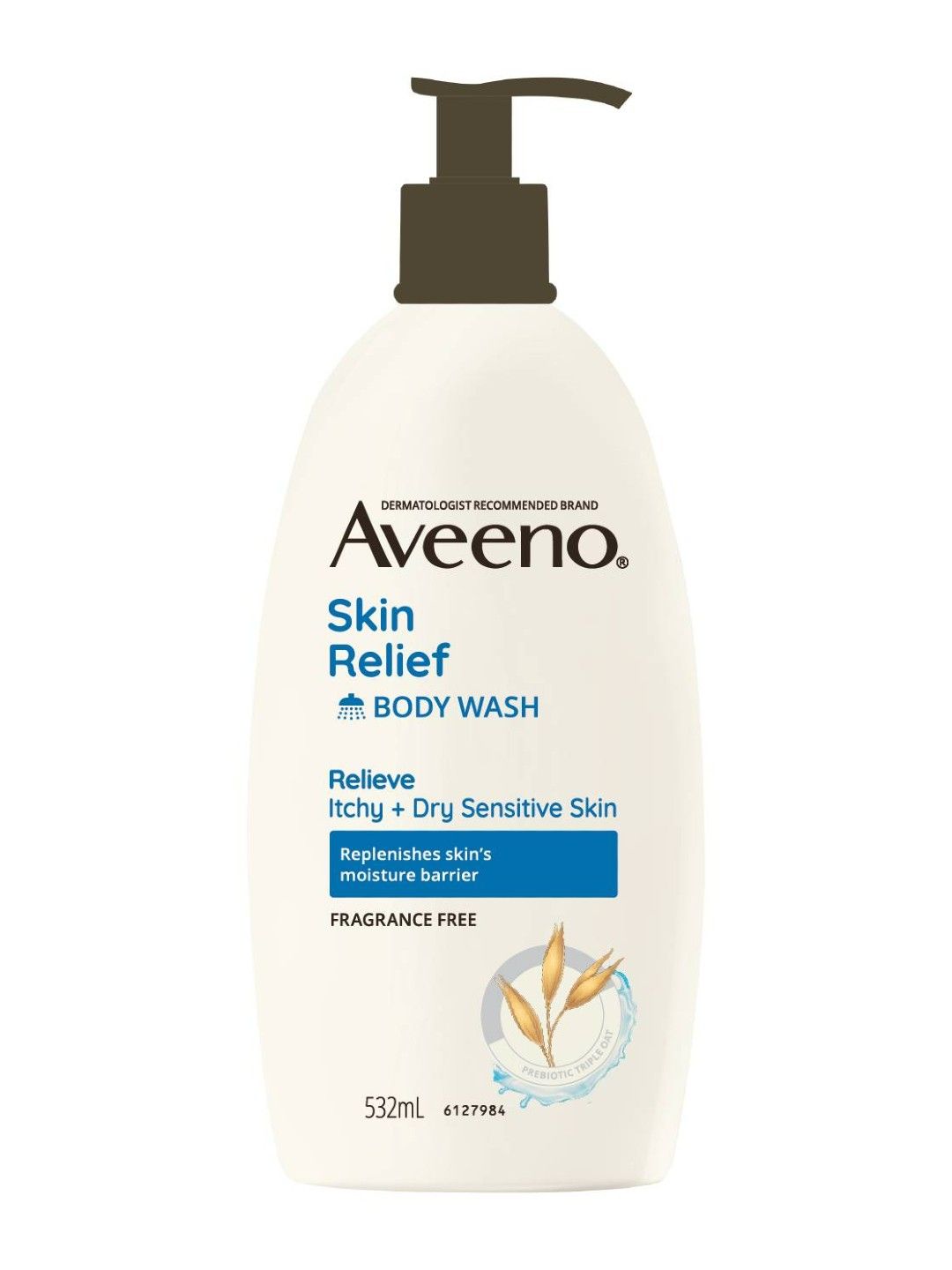 Aveeno Skin Relief Body Wash (532ml) (No Color- Image 1)