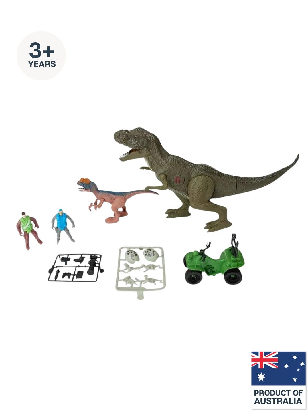 Anko Action Hero Series Dinosaur Play Set (No Color- Image 1)