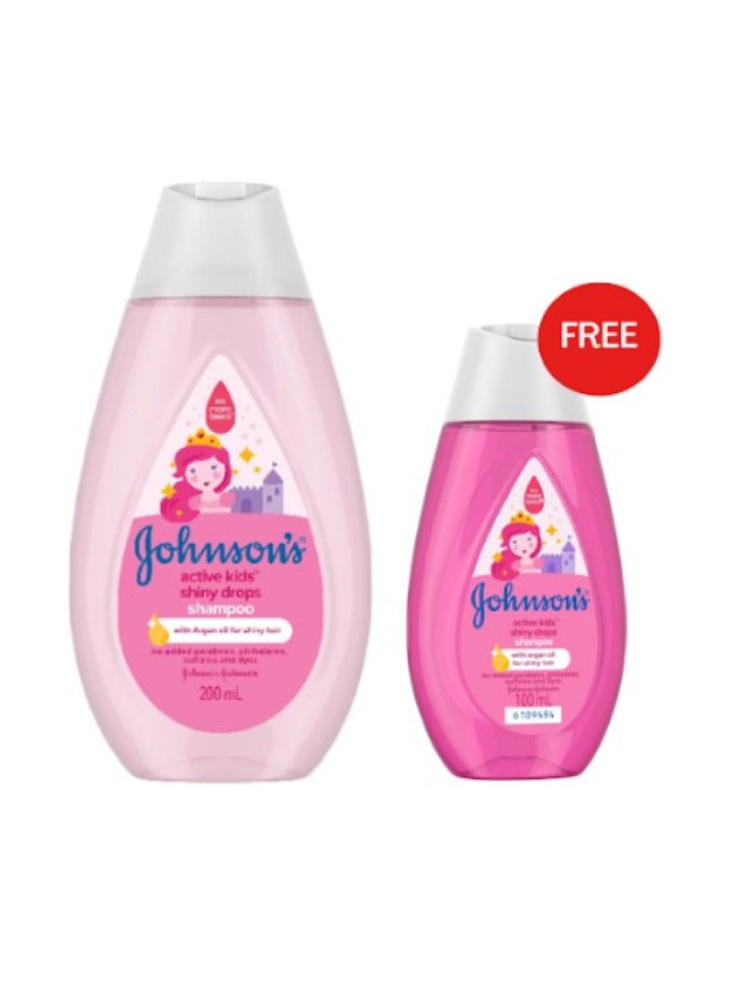 Johnson's Active Kids Shiny Drops Shampoo (200ml) + FREE 100ml