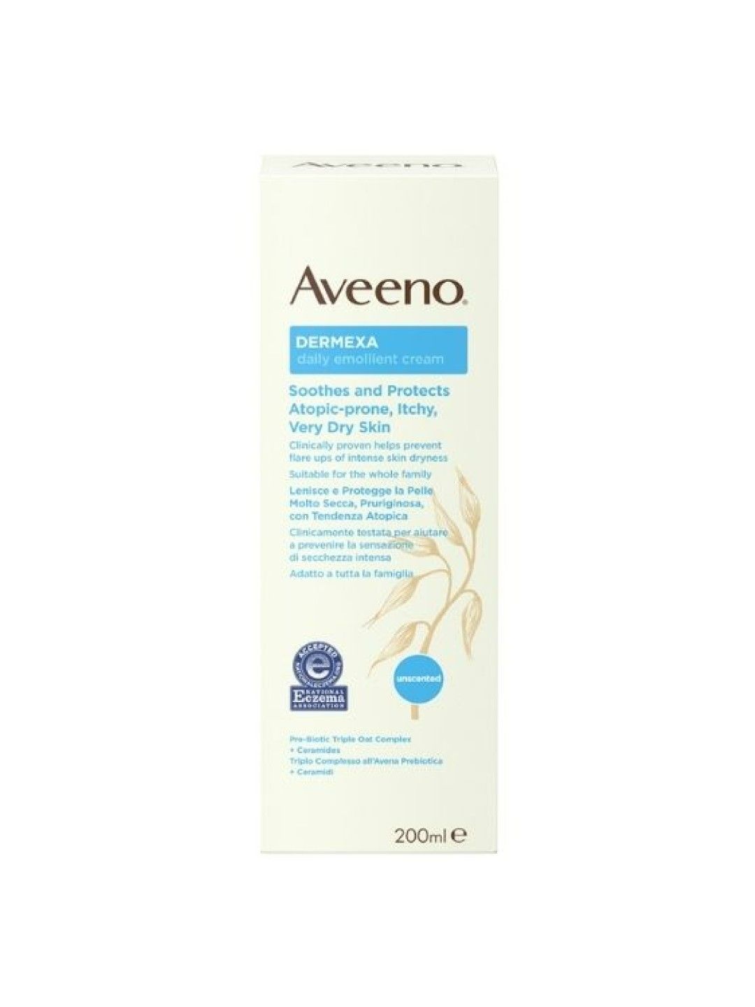 Aveeno Dermexa Daily Emollient Cream (200ml) (No Color- Image 2)