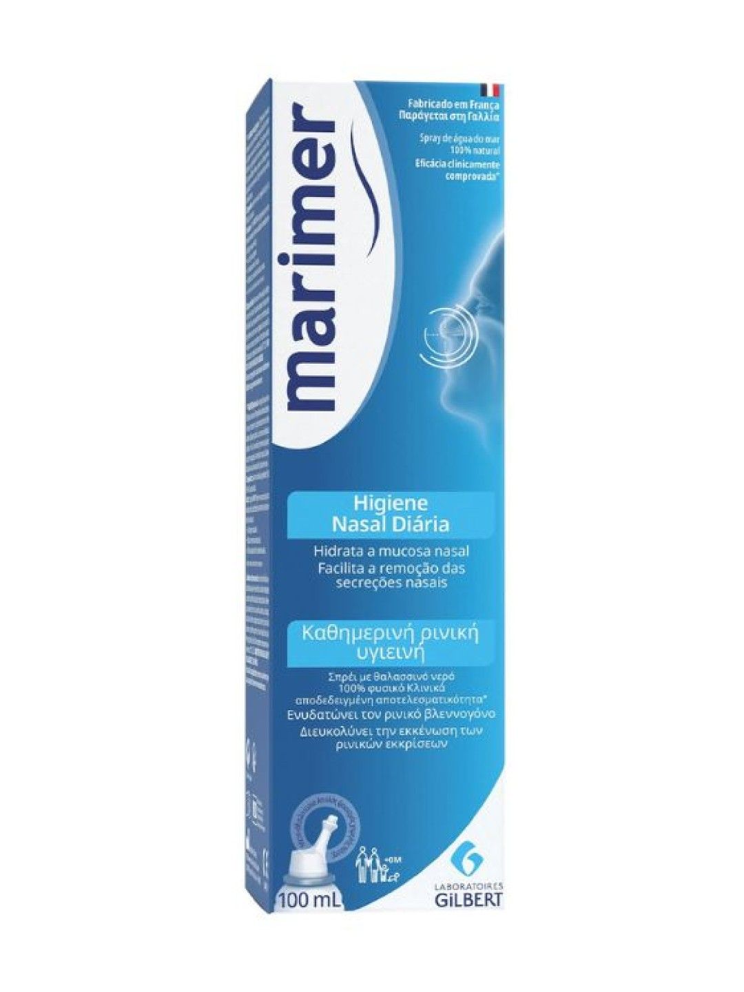 Marimer Adult Isotonic Seawater Nasal Spray (100ml | edamama