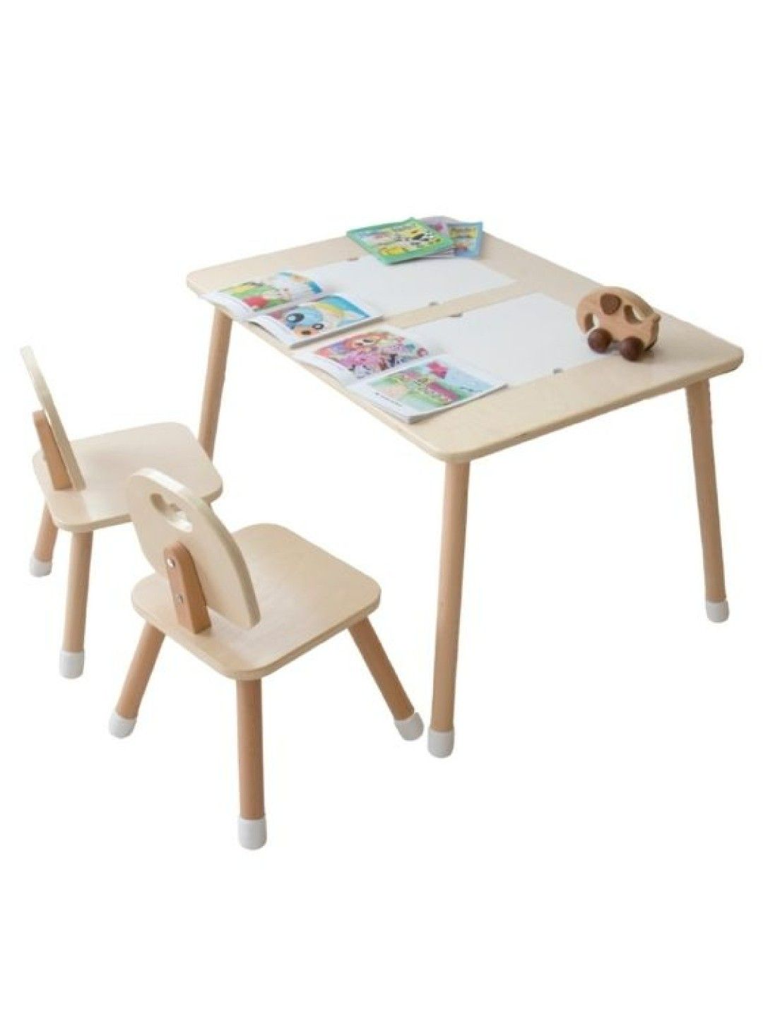 Kiddiestationph Alexa Sensory Table and Chair Set (Natural- Image 2)