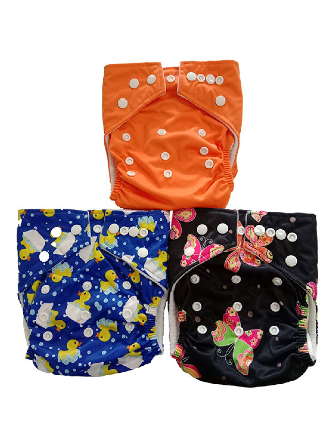 Next9 Girls Design Cloth Diapers (Set of 3) (Alexandra- Image 1)