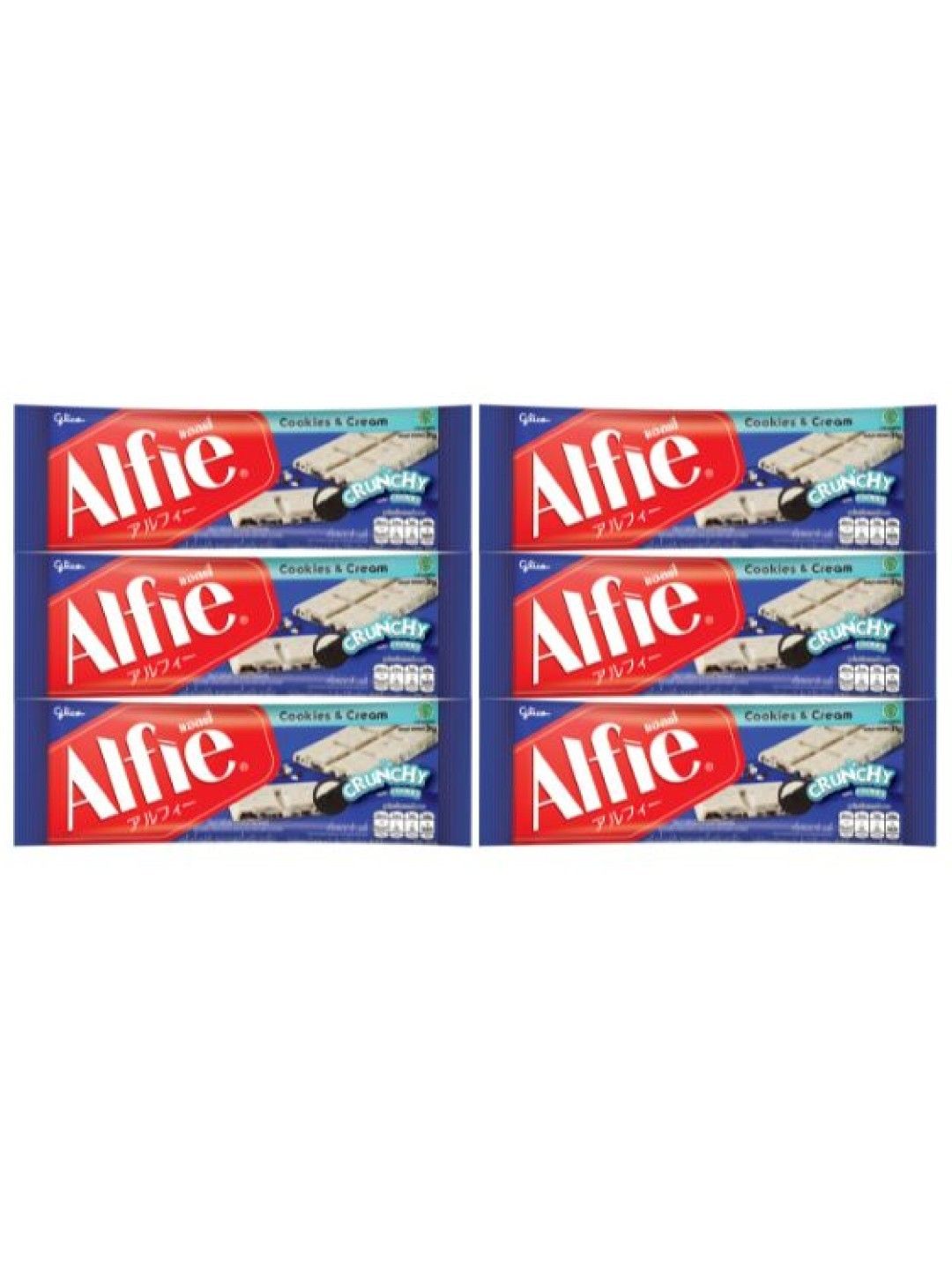 Alfie Cookies & Cream (Bundle of 6)