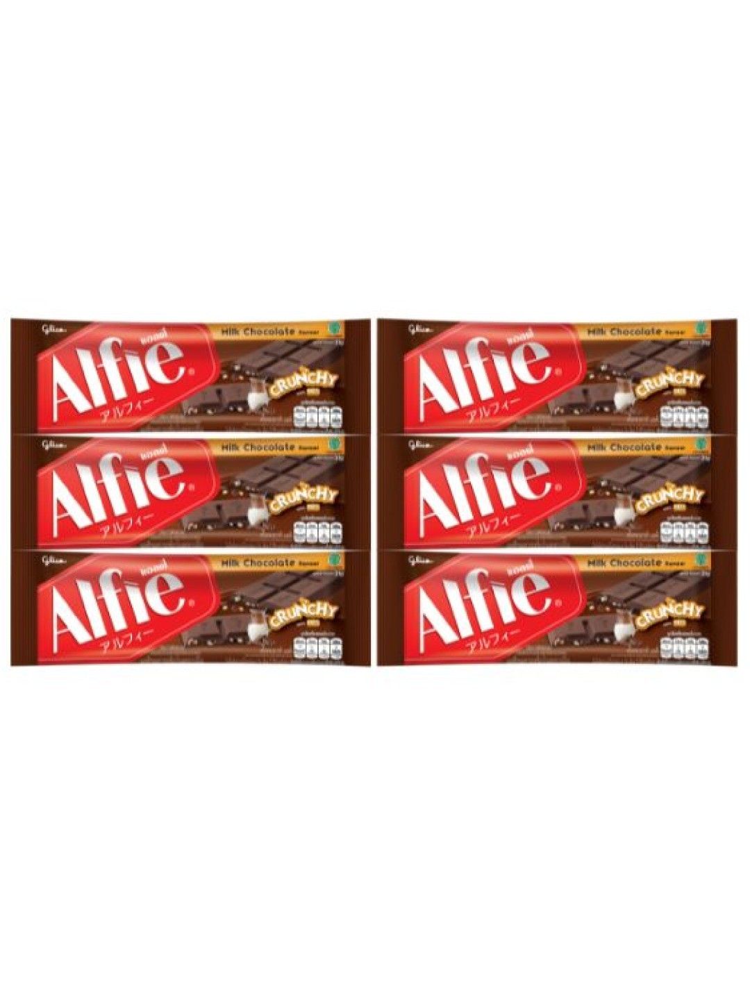 Alfie Milk Chocolate Flavour (Bundle of 6) (No Color- Image 1)