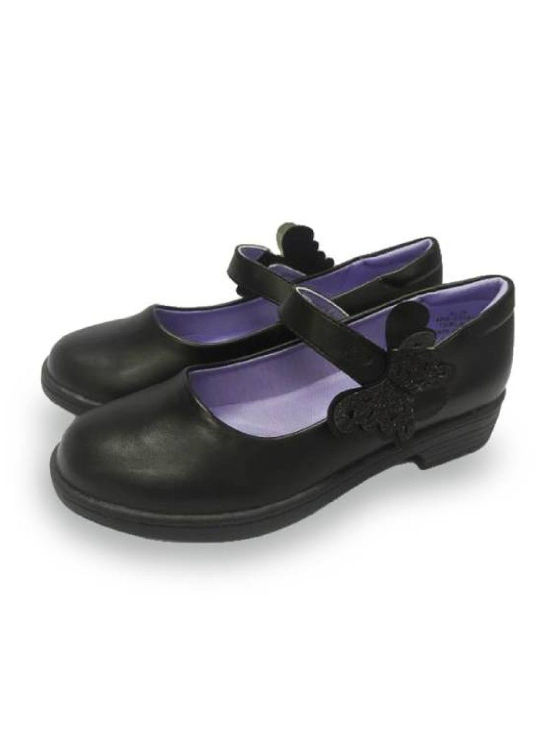 Ollie Alia School Shoes (Black- Image 1)